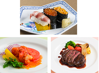 宴会、料理