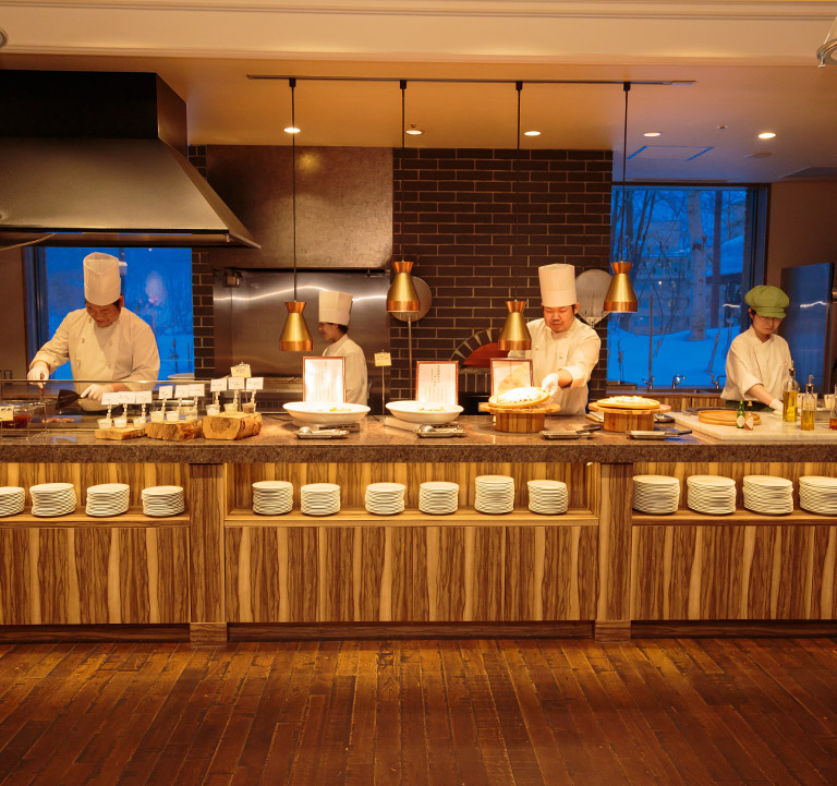 バイキング、ビュッフェ、ランチ